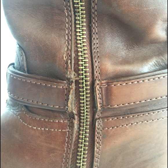 Tory Burch brown riding boots size 6 1/2 m - Picture 4 of 4