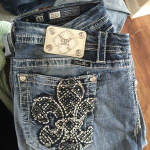 Miss Me Mid-Rise Easy Crop