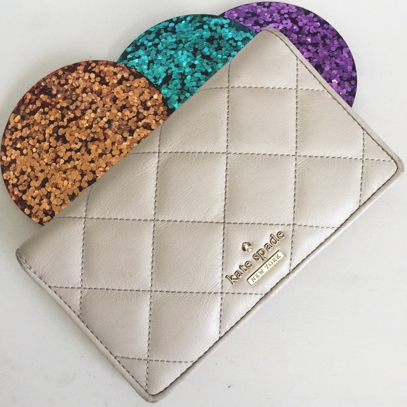 kate spade Handbags - Kate Spade Quilted Wallet