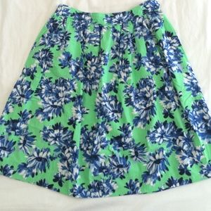J.Crew Photo Floral Patio Skirt