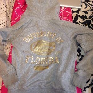 VS pink FL Gators limited edition zip-up hoodie