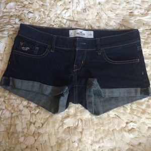 Dark wash Jean shorts