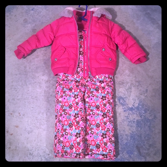 snow pants and coat