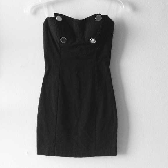 Strapless Black Dress (NEVER WORN)