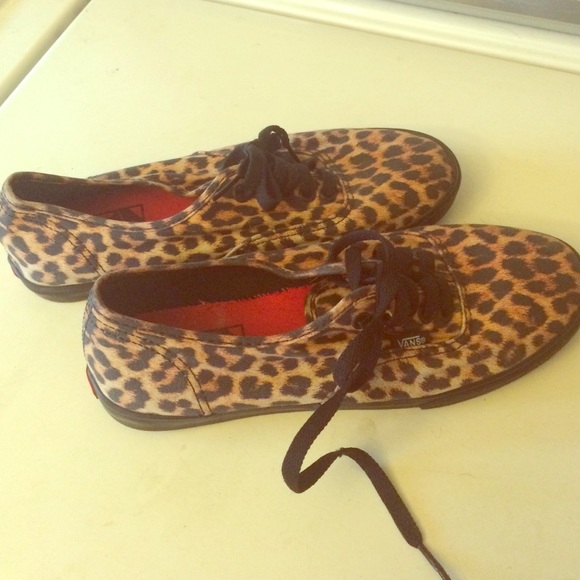 Cheetah Print Vans