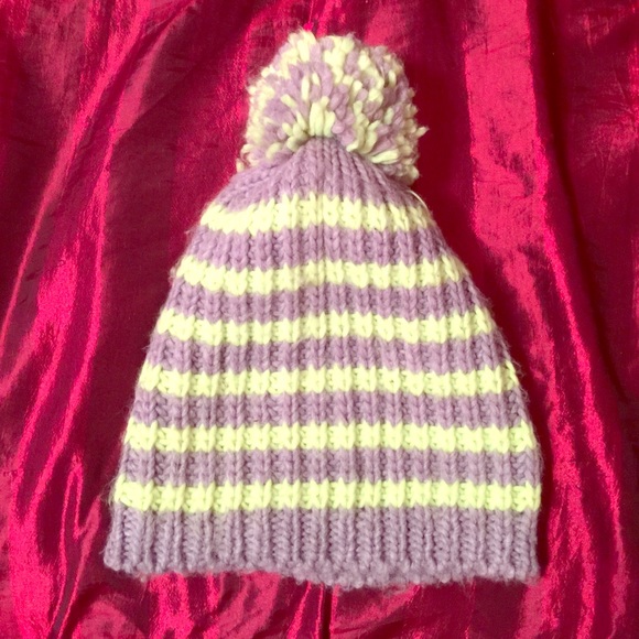 Yellow Green and Gray hat