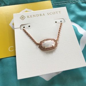 Kendra Scott White Kyocera Opal Eloise