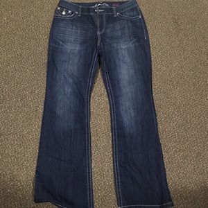 INC JEANS SIZE 12 curvy fit, bootleg