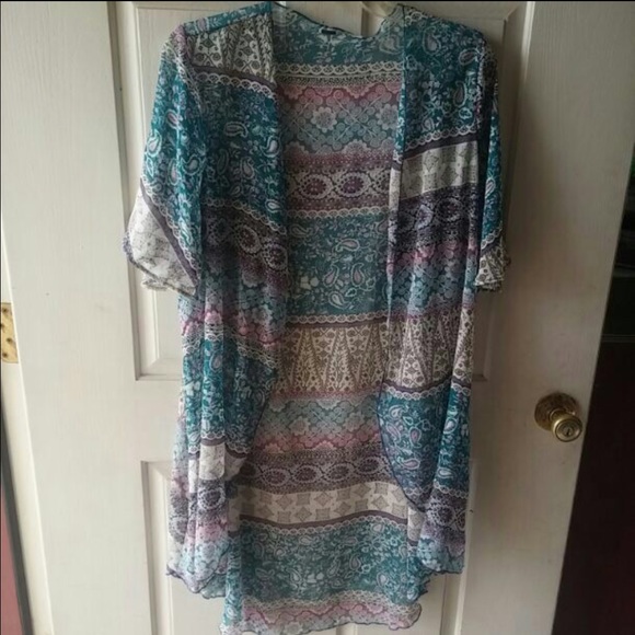 Long Sheer Cardigan