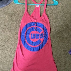 PINK Victoria secret CUBS tank.. NEVER WORN