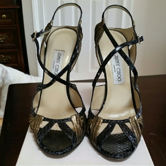 Jimmy Choo Kala Snake heels