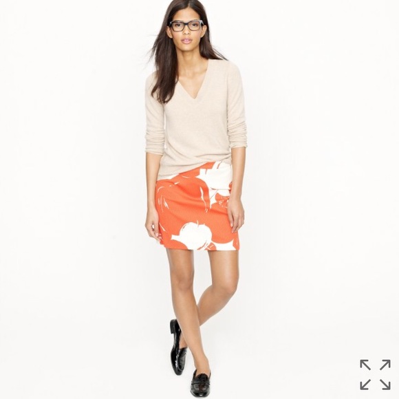 J. Crew - Postage Stamp Mini Skirt in Big Apple - Picture 3 of 3