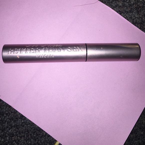 Too faced better than sex mascara