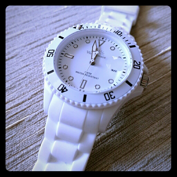 Accessories - Women's White Sport Watch - Water Resistant!