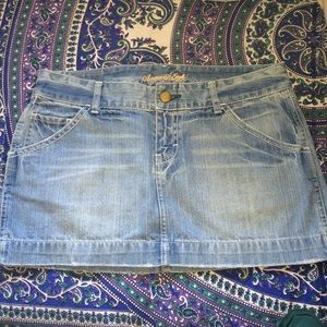 American eagle Jean mini skirt