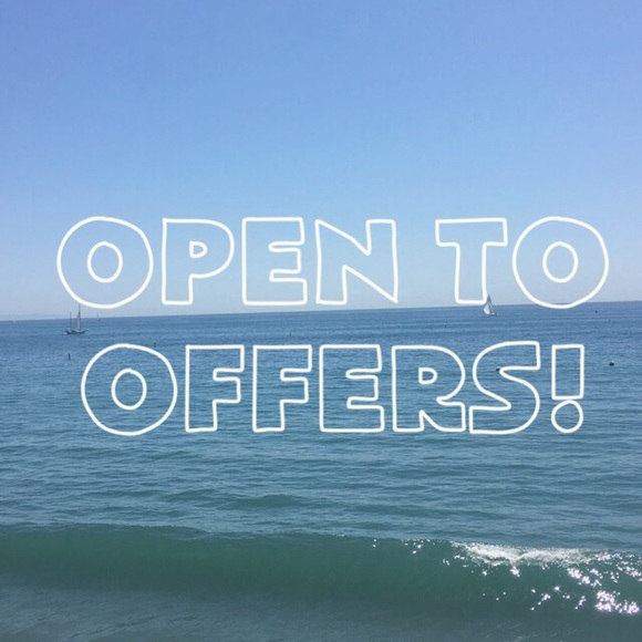 Most prices are negotiable!