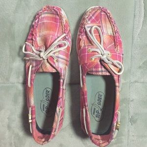 Brand new pink sperry's!