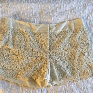 Loft Lace shorts