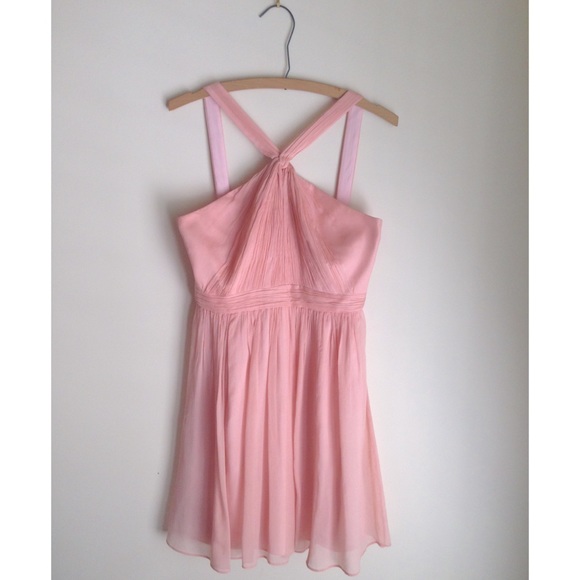 J. Crew Dresses & Skirts - ⭐️⚡️SALE⚡️Light pink j crew silk bridesmaids dress