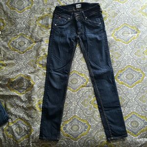 Hudson Collin Midrise Skinny Jeans