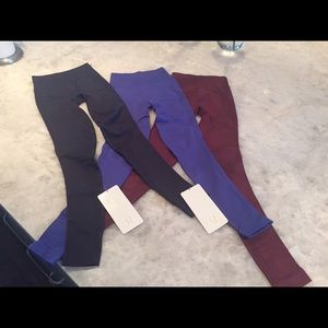 Lululemon lot of 3  Sz2 Leggings Tights $175