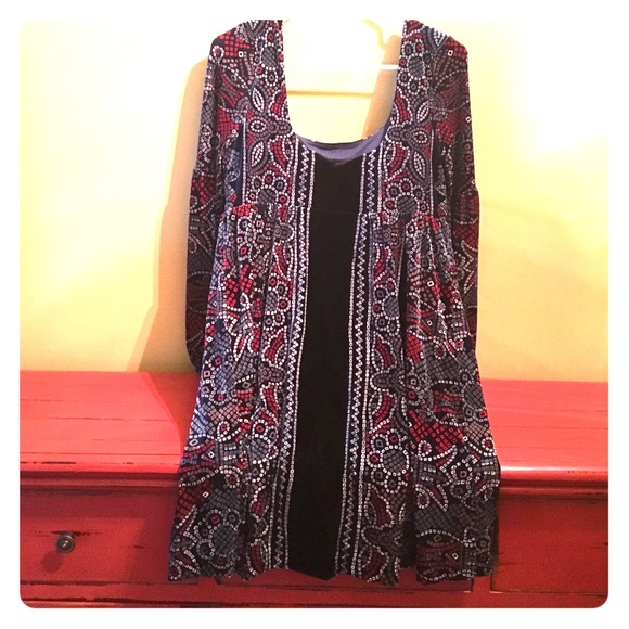Free people Velvet Dress