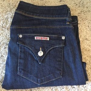 Hudson Collin Midrise Skinny Jeans Size 30