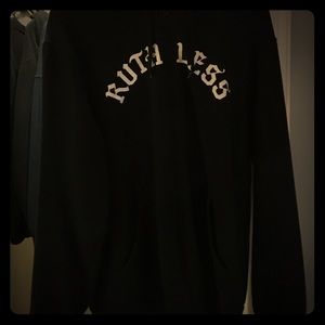 Crooks and Castles zip up hoodie size large