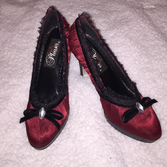 Pleaser red heel