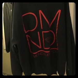 Diamond sweatshirt size xl