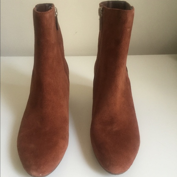 Bandolino Brown Suede Booties - Picture 4 of 4