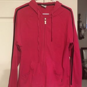 Pink and black Track jacket