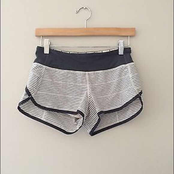 lululemon athletica Pants - lululemon run speed shorts stripe 2