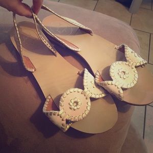Jack Rogers sandals. Bought June 2015.