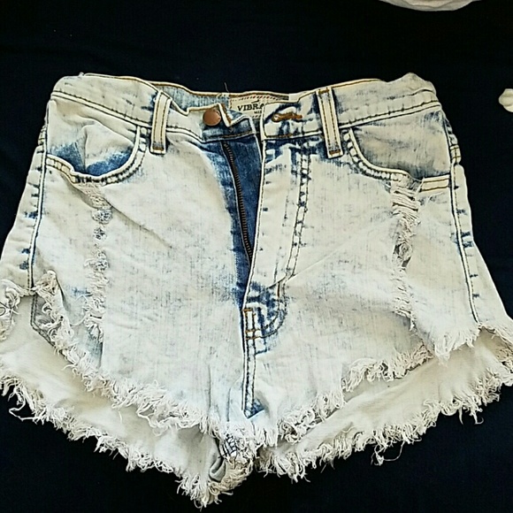 High waisted shorts