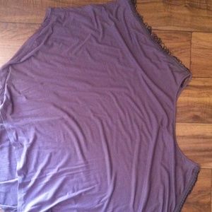 Off shoulder meatel beading shirt