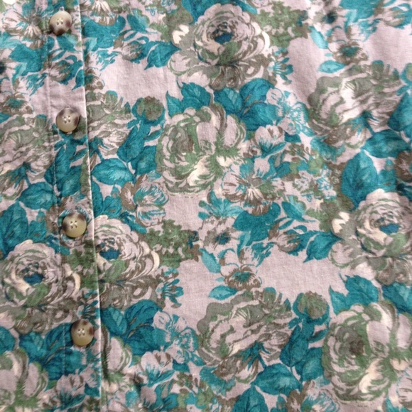 Long floral maxi skirt -linen/cotton 🎉Host Pick🎉 - Picture 5 of 8