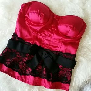 Red corset
