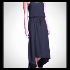 Athleta Black Hi-Lo Dress with built in bra!