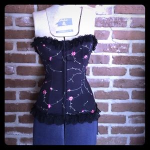 Victoria's Secret Floral Corset