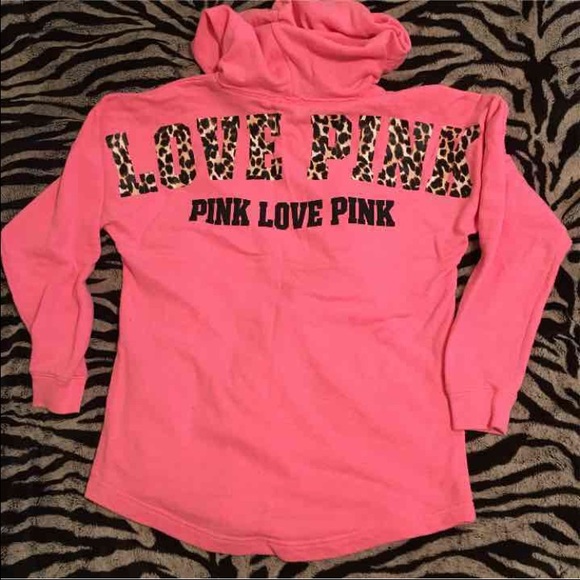 VS Pink Leopard Hoodie