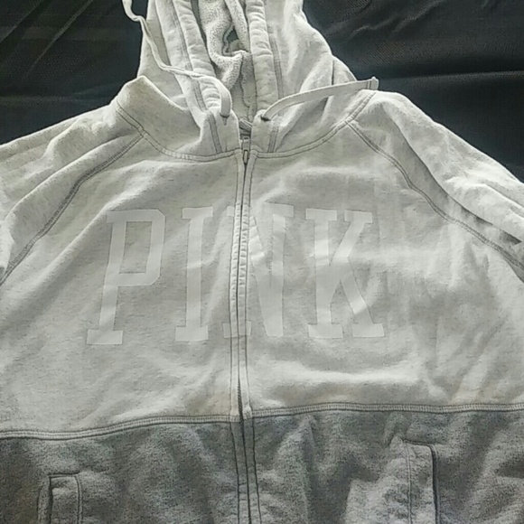 Large two tone pink sweatshirt