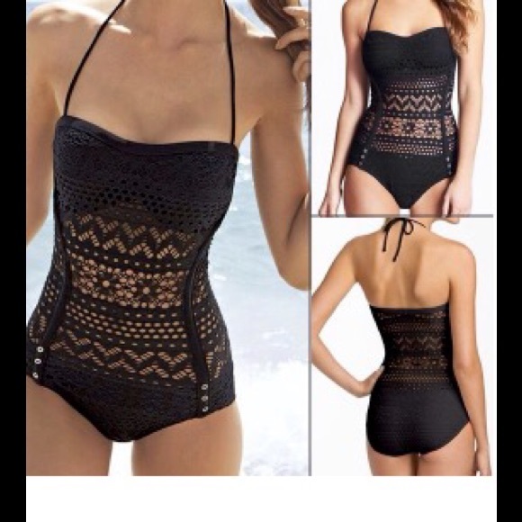 ❣S-XXL❣BLACK OR WHITE MONOKINI - Picture 2 of 4