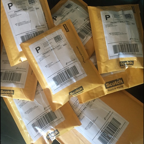 Last of all the shipping!