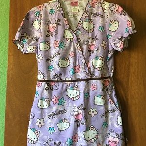 Hello Kitty scrub top