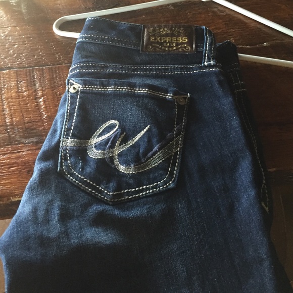 Express jeans. Perfect condition, Legging fit,6R