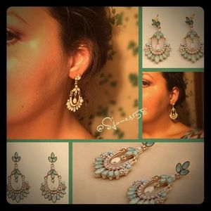 Beautiful Chandelier Dangle studs