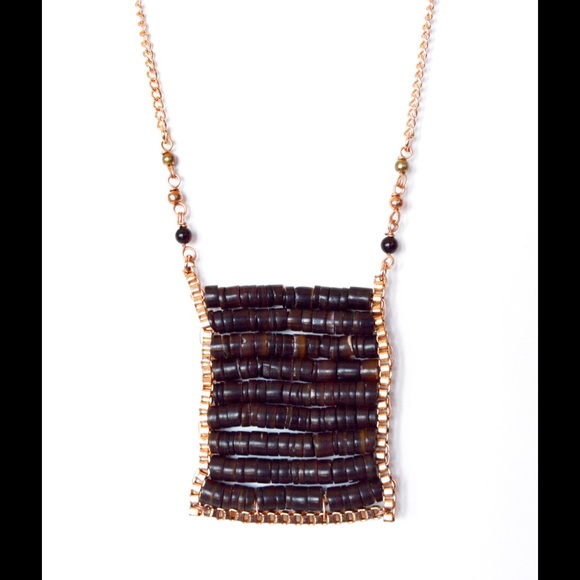 Chocolate Boho Necklace
