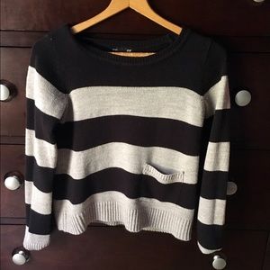 COMFY, EASY, INSANT HIPSTER STRIPED SWEATER👢🍂