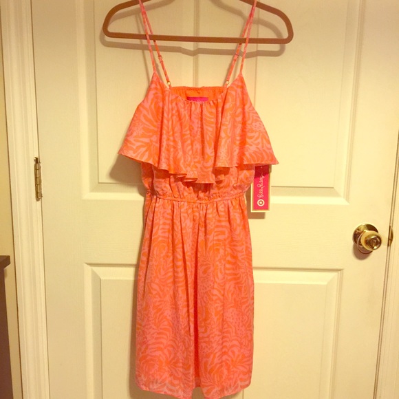 NWT Lilly Pulitzer for Target Jungle Orange Dress - Picture 1 of 3